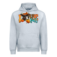 Heather Grey love fall holstein cow Urban Hoodie - Jasminsmagicworld