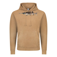 Vintage Camel Paddlefish Illustrations, Vintage Hoodie - LillyAllenDesigns