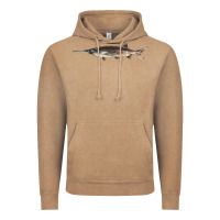 Vintage Coffee Paddlefish Illustrations, Vintage Hoodie - LillyAllenDesigns