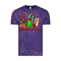 Cloud Purple pharmacy tech christmas Vintage Tee - FaDigitalArtStudio