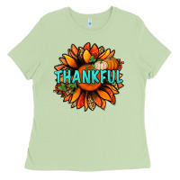 Matcha thankful with sunflower bbs Ladies Tee - BundleAndBundleShop