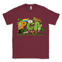 Burgundy PCA Patient Care Assistant St. Patrick's Day Classic Tee - CowGirlArtShop