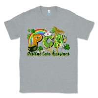 Heather Grey PCA Patient Care Assistant St. Patrick's Day Classic Tee - CowGirlArtShop