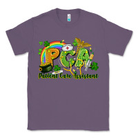 Lavender PCA Patient Care Assistant St. Patrick's Day Classic Tee - CowGirlArtShop