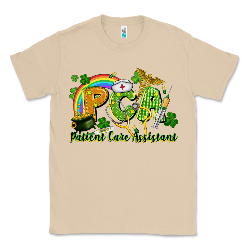 Pca Patient Care Assistant St. Patrick's Day Classic Tee by CowGirlArtShop | Teevron