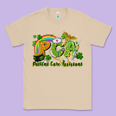 Pca Patient Care Assistant St. Patrick's Day Classic Tee Designed By Cowgirlartshop