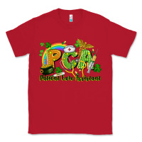 Red PCA Patient Care Assistant St. Patrick's Day Classic Tee - CowGirlArtShop