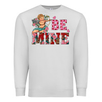 Dove Grey be mine cupid Premium Sweatshirt - RanaPortraitStore