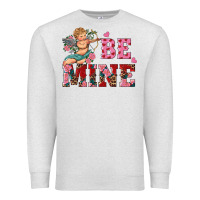 Oatmeal Heather be mine cupid Premium Sweatshirt - RanaPortraitStore