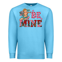 Ocean Blue be mine cupid Premium Sweatshirt - RanaPortraitStore