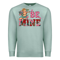 Seafoam be mine cupid Premium Sweatshirt - RanaPortraitStore