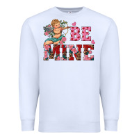 White be mine cupid Premium Sweatshirt - RanaPortraitStore