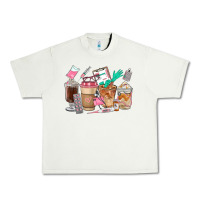 Pistachio Nurse Coffee Cups Urban Heavy Tee - FaDigitalArtStudio