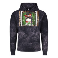 Cloud Black American Football Mom life Vintage Hoodie - CowhideDigitalArt