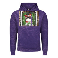 Cloud Purple American Football Mom life Vintage Hoodie - CowhideDigitalArt
