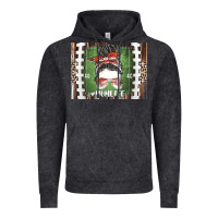 Vintage Black American Football Mom life Vintage Hoodie - CowhideDigitalArt