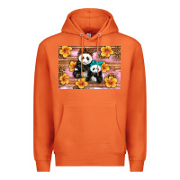 Carrot Mama Panda And Baby Panda Premium Hoodie - Artiststas