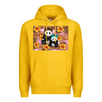 Lemon Mama Panda And Baby Panda Premium Hoodie - Artiststas