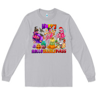 Moon Dust Happy Hallo Thanks Mas Long Sleeve Tee - CowhideDigitalArt