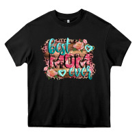 Black Best Mom ever Mother's Day Heavy Core Tee - CowGirlArtShop