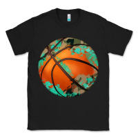 Black western basketball camouflage glitter pattern Classic Tee - Artiststas