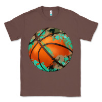 Chestnut western basketball camouflage glitter pattern Classic Tee - Artiststas