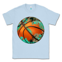 Dusty Blue western basketball camouflage glitter pattern Classic Tee - Artiststas