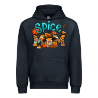 Navy thanksgiving spice mom pilgrim cow Urban Hoodie - Jasminsmagicworld