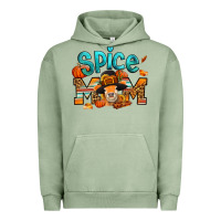 Pigment Oil Green thanksgiving spice mom pilgrim cow Urban Hoodie - Jasminsmagicworld