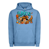 Pigment Pebble Blue thanksgiving spice mom pilgrim cow Urban Hoodie - Jasminsmagicworld