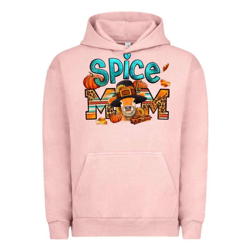 Thanksgiving Spice Mom Pilgrim Cow Urban Hoodie by Jasminsmagicworld | Teevron