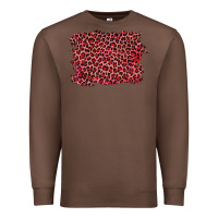 Chestnut pink leopard background Premium Sweatshirt - RanaPortraitStore