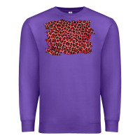Purple pink leopard background Premium Sweatshirt - RanaPortraitStore