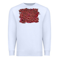 White pink leopard background Premium Sweatshirt - RanaPortraitStore
