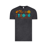 Vintage Black she is strong Vintage Tee - BundleAndBundleShop