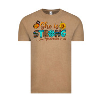 Vintage Coffee she is strong Vintage Tee - BundleAndBundleShop