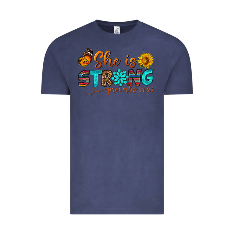 She Is Strong Vintage Tee by BundleAndBundleShop | Teevron