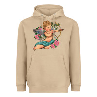 Mushroom cupid valentine's day Heavyweight Hoodie - RanaPortraitStore