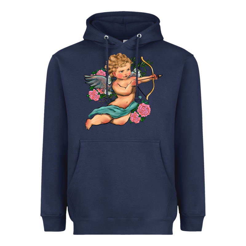 Cupid Valentine's Day Heavyweight Hoodie by RanaPortraitStore | Teevron