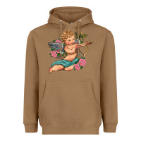 Toasted Coconut cupid valentine's day Heavyweight Hoodie - RanaPortraitStore