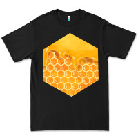 Black honeycomb fa element Premium Tee - FaDigitalArtStudio