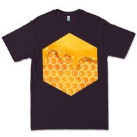 Plum honeycomb fa element Premium Tee - FaDigitalArtStudio