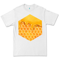 White honeycomb fa element Premium Tee - FaDigitalArtStudio