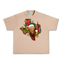 Burro christmas texas highland cow Urban Heavy Tee - Jasminsmagicworld