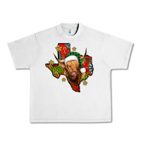 Lunar Rock christmas texas highland cow Urban Heavy Tee - Jasminsmagicworld