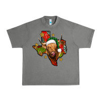 Tornado christmas texas highland cow Urban Heavy Tee - Jasminsmagicworld