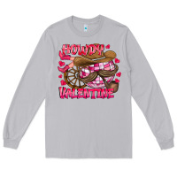 Moon Dust Howdy Valentine Long Sleeve Tee - CowhideDigitalArt