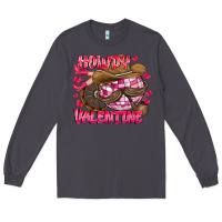 Smoke Howdy Valentine Long Sleeve Tee - CowhideDigitalArt
