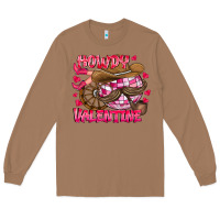 Toasted Coconut Howdy Valentine Long Sleeve Tee - CowhideDigitalArt