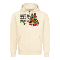 Sandshell rocking around the christmas tree Zipper Hoodie - JahusDesignShop